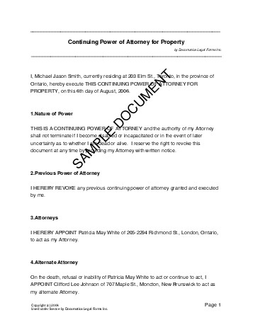 Power Of Attorney Letter from www.documatica-forms.com